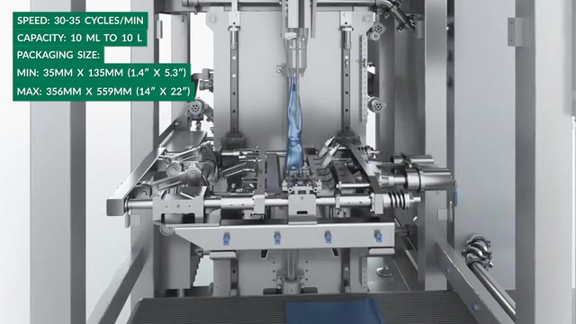 FSU-800RT Form-Fill-Seal System -- Food & Packaging animation